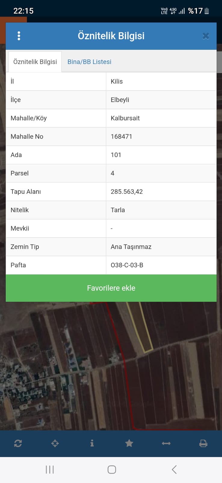 TEK TAPU TEK KALEM FISTIK BAHÇESİ